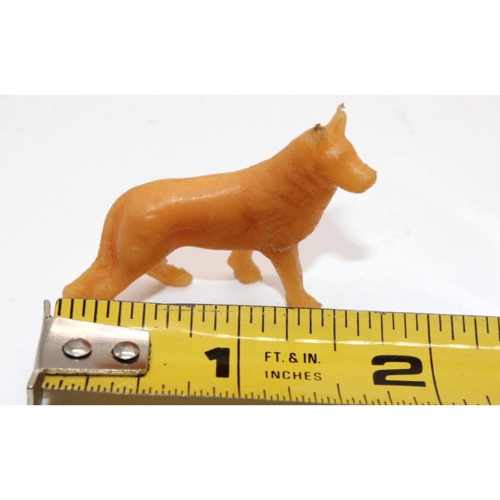 1950s Cracker Jack Prize Toy Dog German Shepard Wolf - Picture 6 of 6